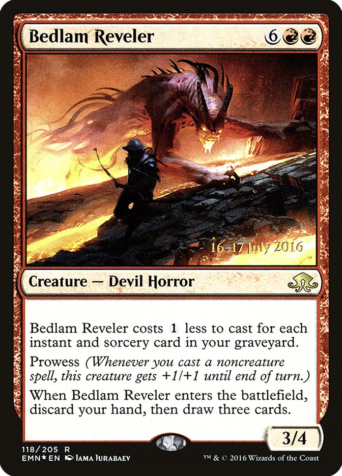 Bedlam Reveler [Eldritch Moon Prerelease Promos] | The CG Realm