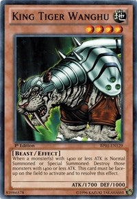 King Tiger Wanghu [BP01-EN129] | The CG Realm