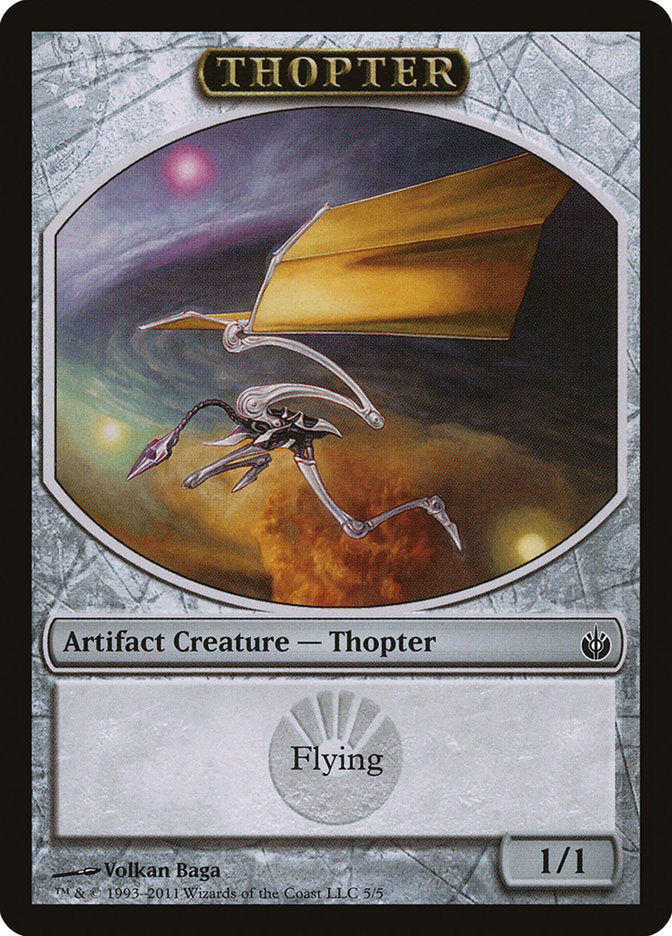 Thopter Token [Mirrodin Besieged Tokens] | The CG Realm