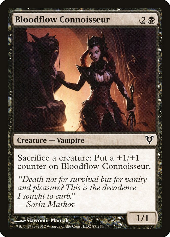 Bloodflow Connoisseur [Avacyn Restored] | The CG Realm