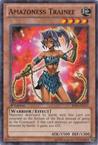 Amazoness Trainee [BP01-EN213] | The CG Realm