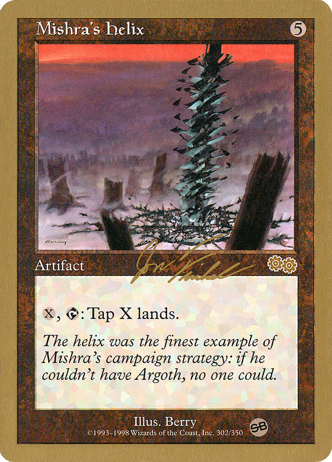 Mishra's Helix (Jon Finkel) (SB) [World Championship Decks 2000] | The CG Realm
