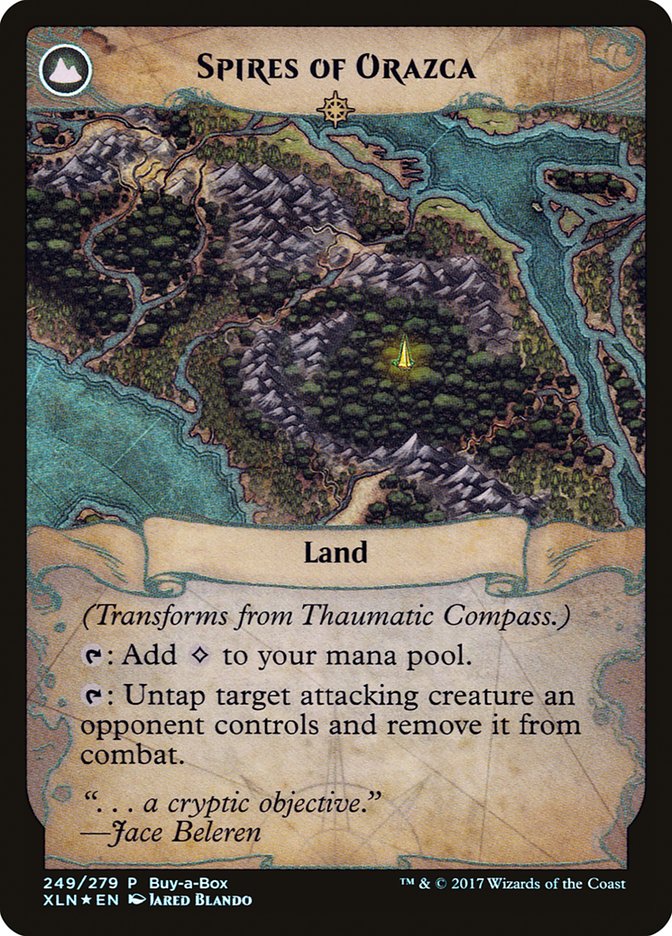 Thaumatic Compass // Spires of Orazca (Buy-A-Box) [Ixalan Treasure Chest] | The CG Realm