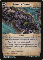 Thaumatic Compass // Spires of Orazca (Buy-A-Box) [Ixalan Treasure Chest] | The CG Realm