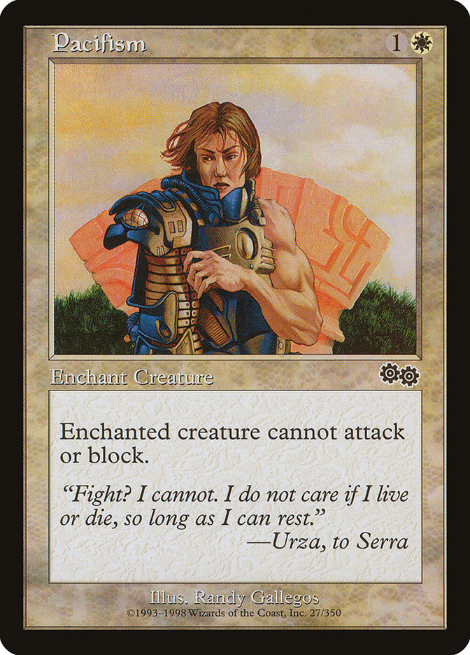 Pacifism [Urza's Saga] | The CG Realm
