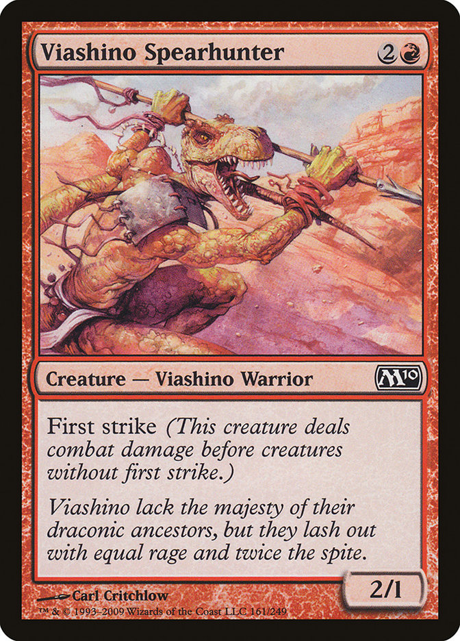 Viashino Spearhunter [Magic 2010] | The CG Realm