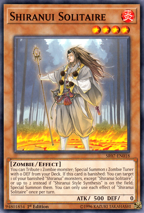 Shiranui Solitaire [SR07-EN018] Common | The CG Realm