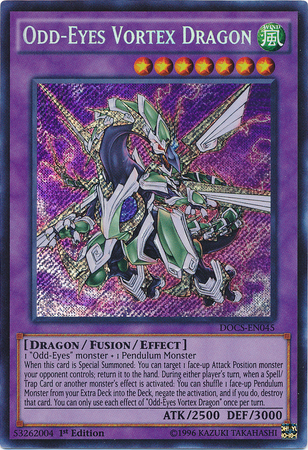 Odd-Eyes Vortex Dragon [DOCS-EN045] Secret Rare | The CG Realm