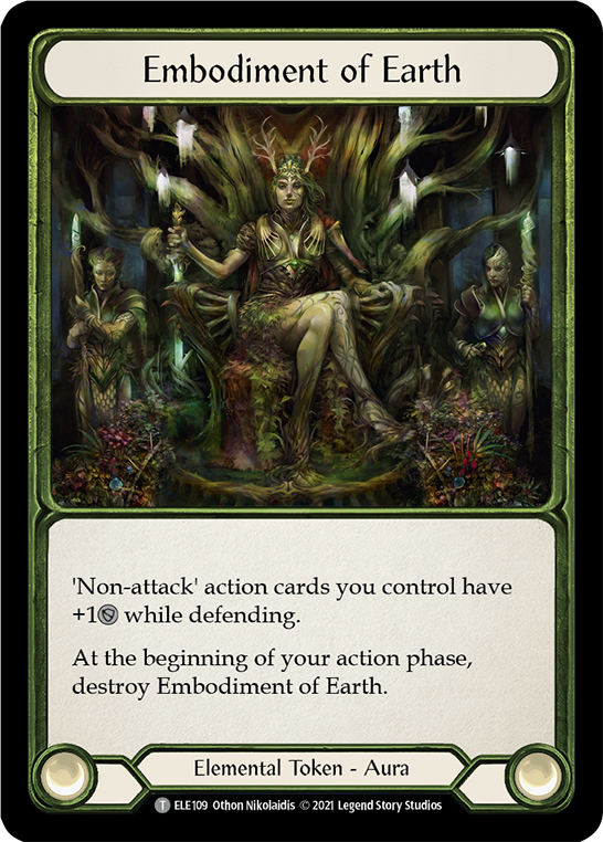 Embodiment of Earth // Embodiment of Lightning [ELE109] (Tales of Aria)  1st Edition Normal | The CG Realm