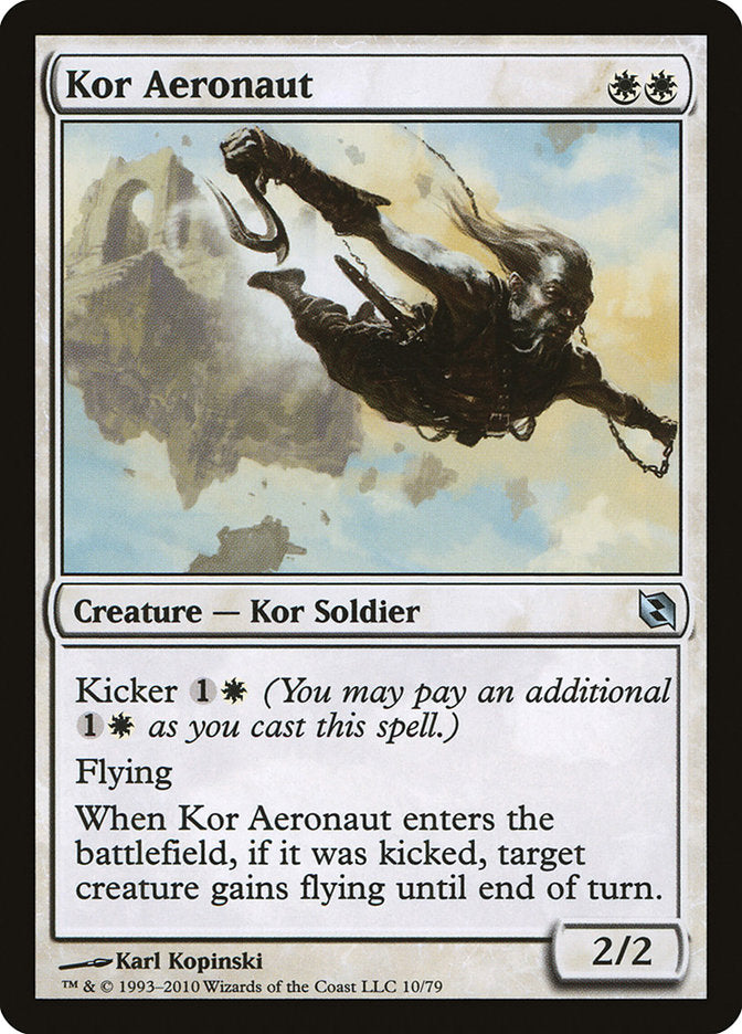 Kor Aeronaut [Duel Decks: Elspeth vs. Tezzeret] | The CG Realm