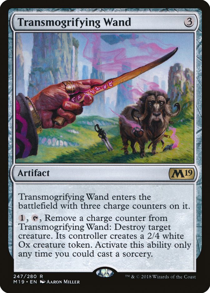 Transmogrifying Wand [Core Set 2019] | The CG Realm