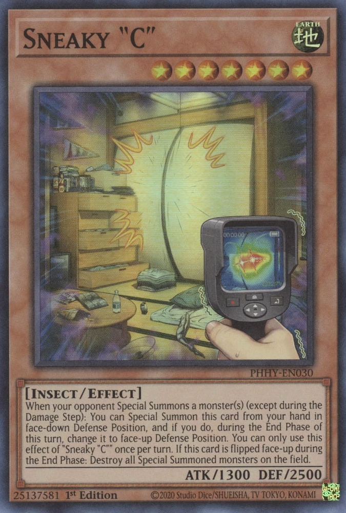 Sneaky "C" [PHHY-EN030] Super Rare | The CG Realm