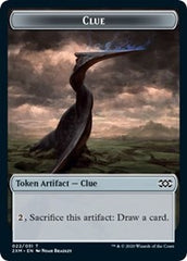 Clue // Wurm (030) Double-Sided Token [Double Masters Tokens] | The CG Realm
