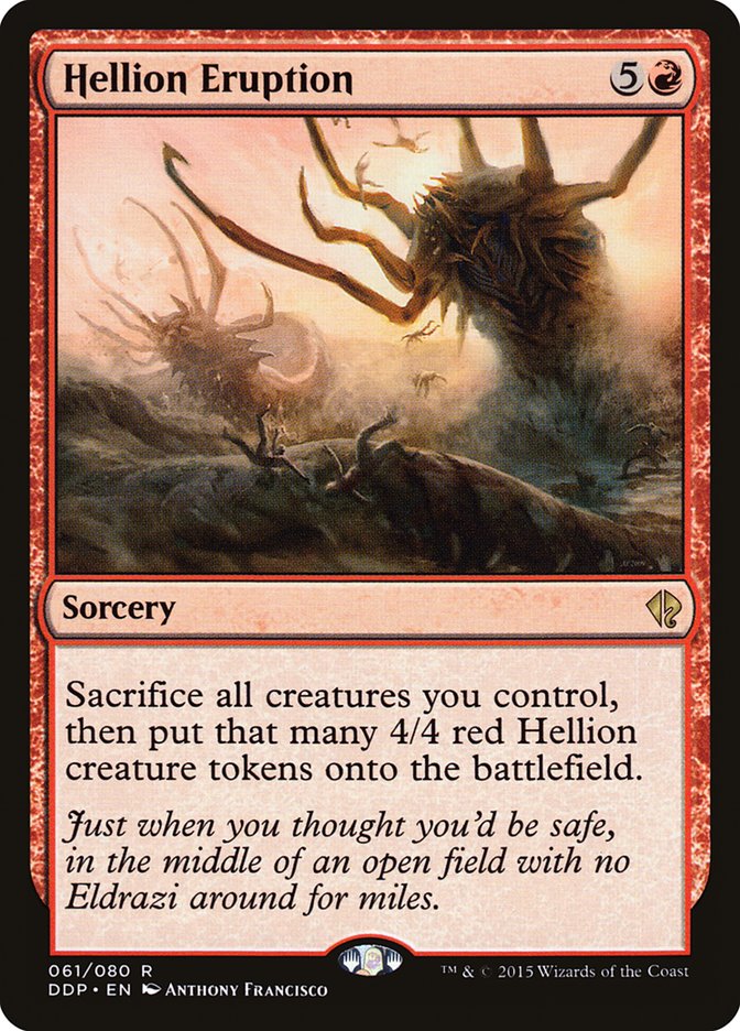 Hellion Eruption [Duel Decks: Zendikar vs. Eldrazi] | The CG Realm