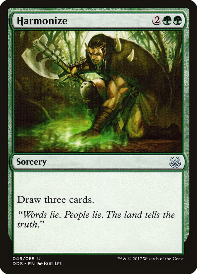 Harmonize [Duel Decks: Mind vs. Might] | The CG Realm