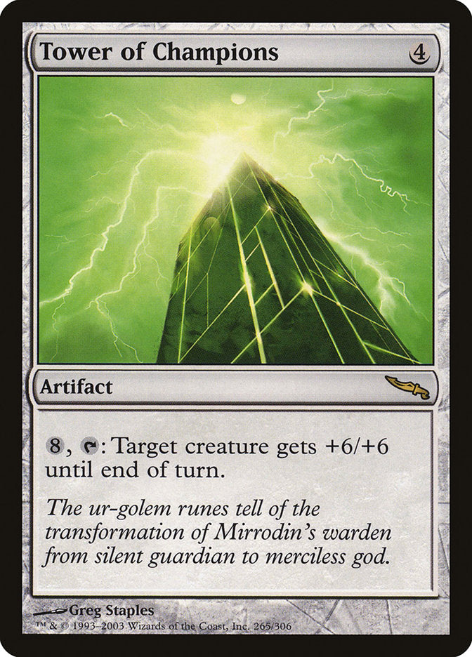 Tower of Champions [Mirrodin] | The CG Realm