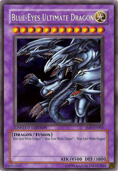 Blue-Eyes Ultimate Dragon [JMP-EN005] Secret Rare | The CG Realm