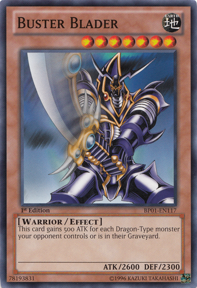 Buster Blader [BP01-EN117] Common | The CG Realm