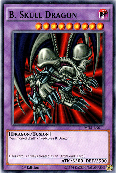 B. Skull Dragon [MIL1-EN011] Common | The CG Realm