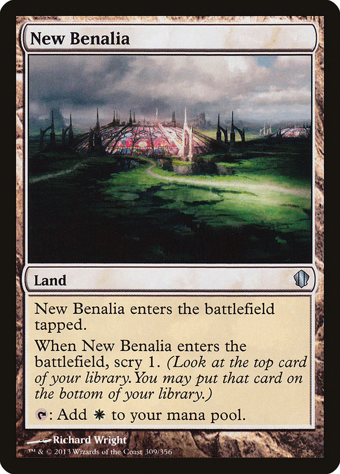 New Benalia [Commander 2013] | The CG Realm