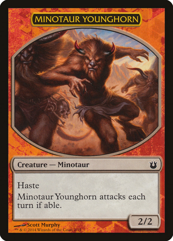 Minotaur Younghorn [Born of the Gods Battle the Horde] | The CG Realm