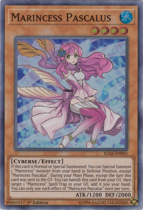 Marincess Pascalus [IGAS-EN093] Super Rare | The CG Realm