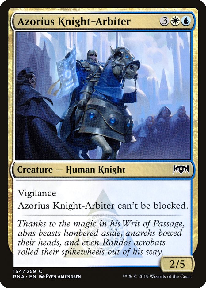 Azorius Knight-Arbiter [Ravnica Allegiance] | The CG Realm