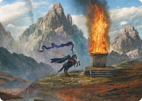 Call for Aid Art Card [The Lord of the Rings: Tales of Middle-earth Art Series] | The CG Realm
