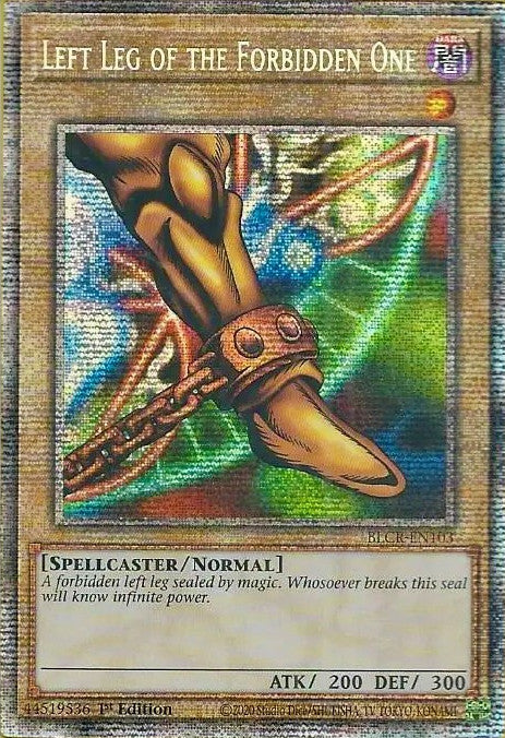 Left Leg of the Forbidden One [BLCR-EN103] Starlight Rare | The CG Realm