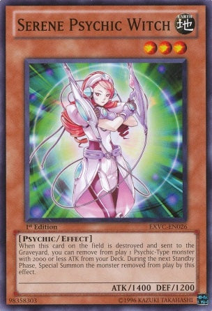 Serene Psychic Witch [EXVC-EN026] Common | The CG Realm