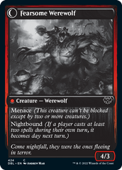 Fearful Villager // Fearsome Werewolf [Innistrad: Double Feature] | The CG Realm