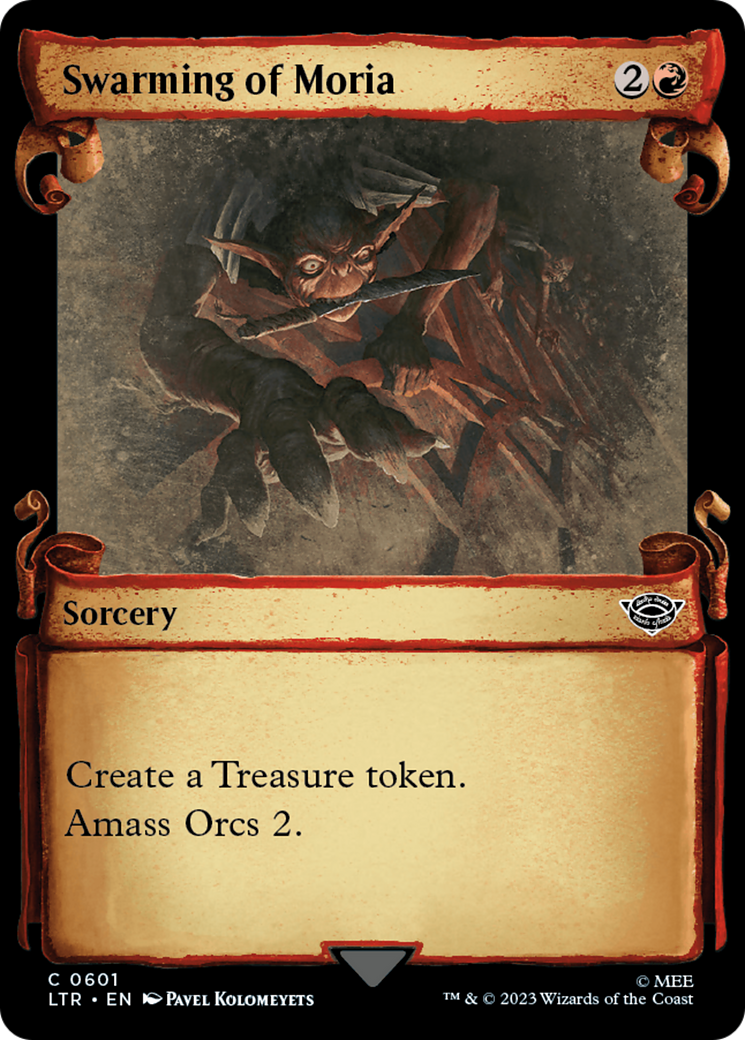 Swarming of Moria [The Lord of the Rings: Tales of Middle-Earth Showcase Scrolls] | The CG Realm