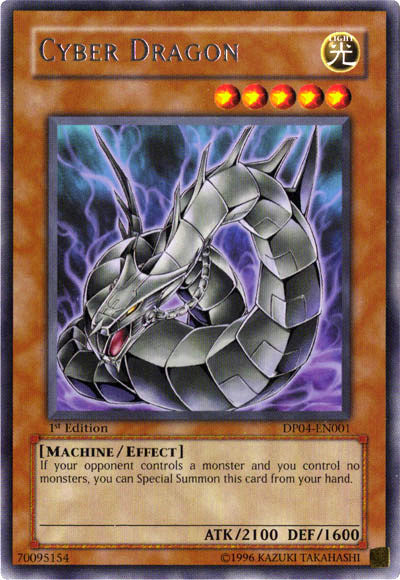 Cyber Dragon [DP04-EN001] Rare | The CG Realm