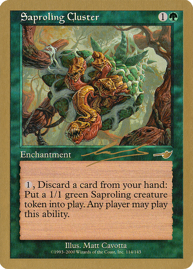 Saproling Cluster (Nicolas Labarre) [World Championship Decks 2000] | The CG Realm