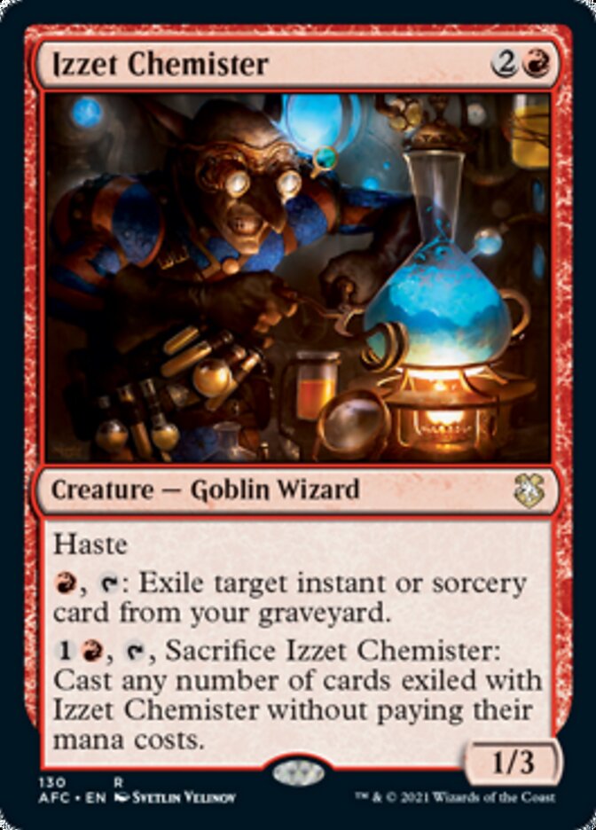 Izzet Chemister [Dungeons & Dragons: Adventures in the Forgotten Realms Commander] | The CG Realm