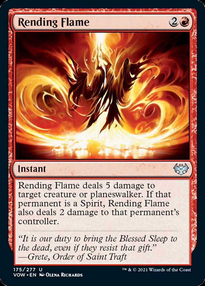 Rending Flame [Innistrad: Crimson Vow] | The CG Realm