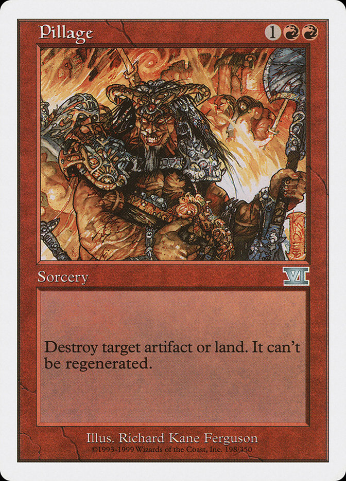 Pillage [Classic Sixth Edition] | The CG Realm