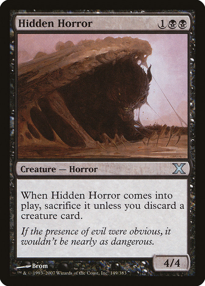 Hidden Horror [Tenth Edition] | The CG Realm