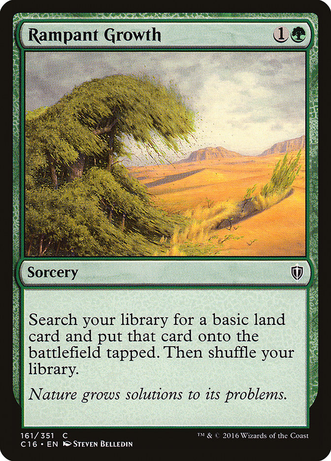 Rampant Growth [Commander 2016] | The CG Realm