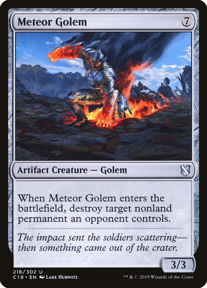 Meteor Golem [Commander 2019] | The CG Realm