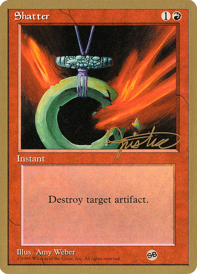 Shatter (Mark Justice) (SB) [Pro Tour Collector Set] | The CG Realm