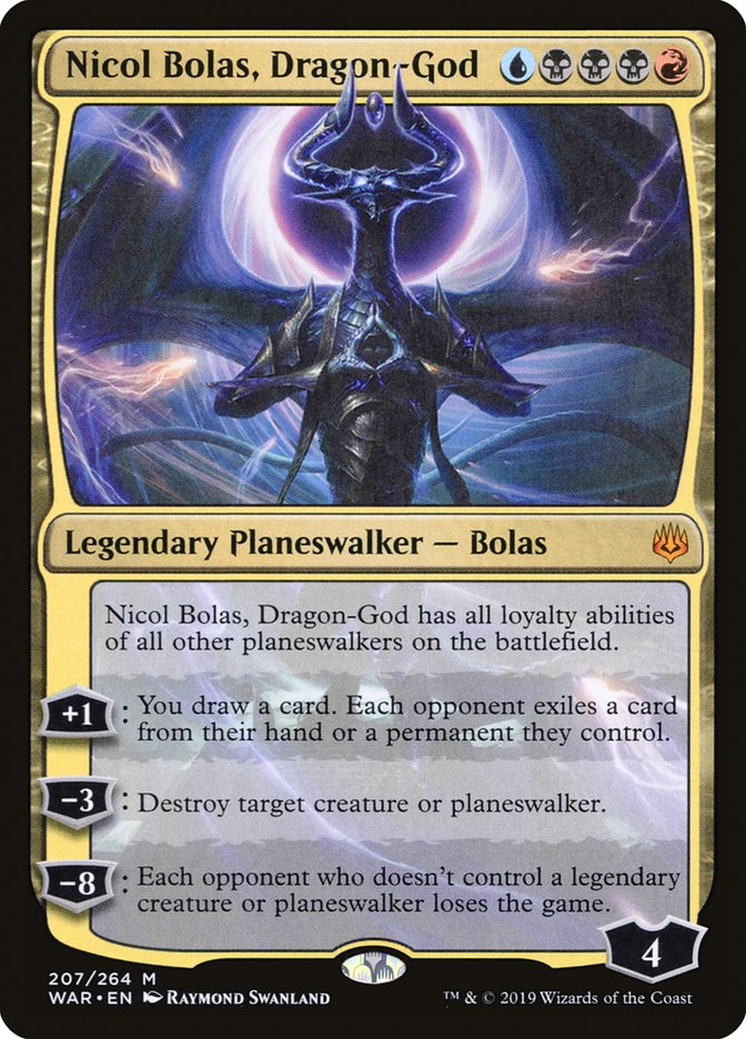 Nicol Bolas, Dragon-God [War of the Spark] | The CG Realm