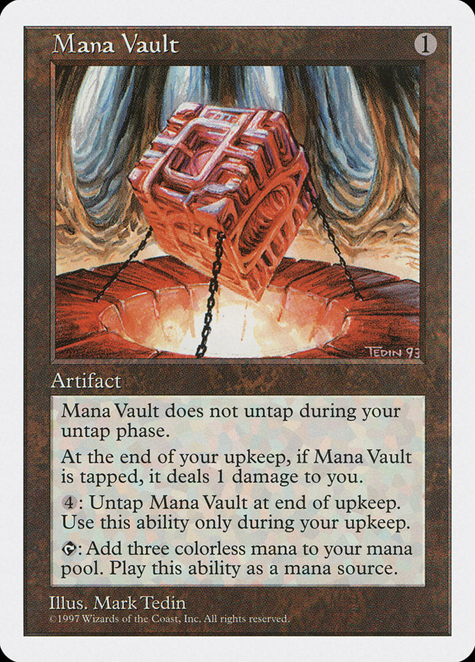 Mana Vault [Fifth Edition] | The CG Realm