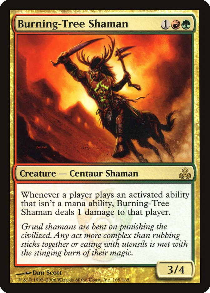 Burning-Tree Shaman [Guildpact] | The CG Realm