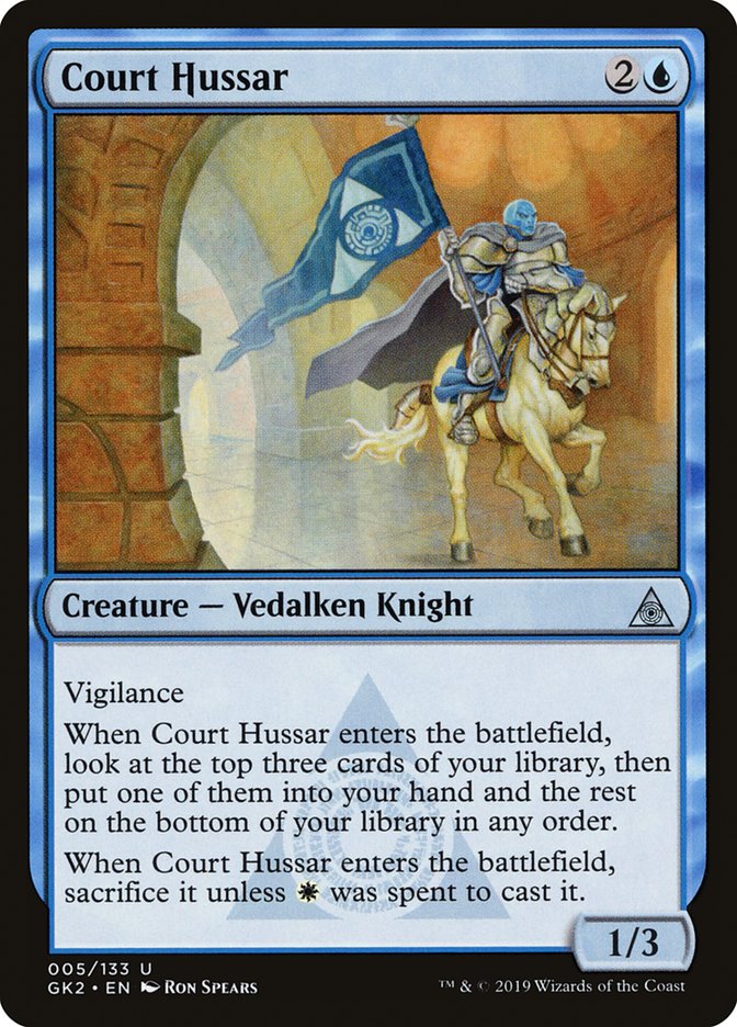 Court Hussar [Ravnica Allegiance Guild Kit] | The CG Realm