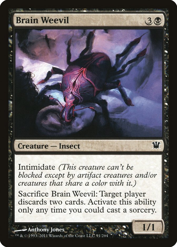 Brain Weevil [Innistrad] | The CG Realm