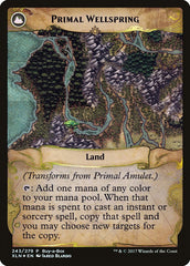 Primal Amulet // Primal Wellspring (Buy-A-Box) [Ixalan Treasure Chest] | The CG Realm
