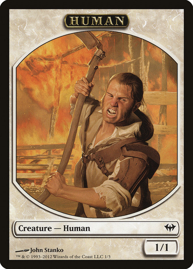 Human Token [Dark Ascension Tokens] | The CG Realm