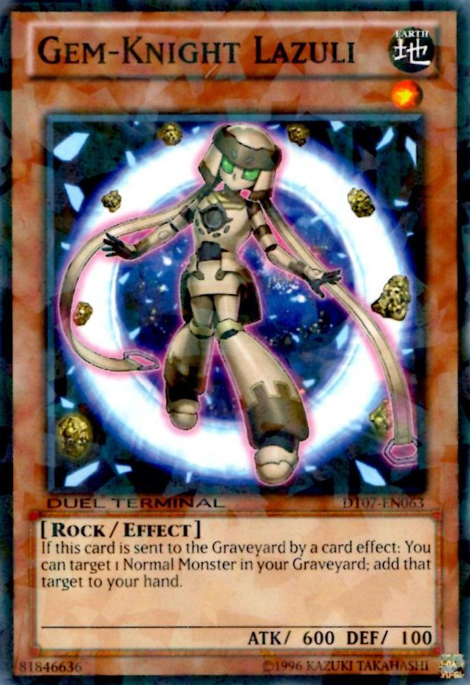 Gem-Knight Lazuli [DT07-EN063] Common | The CG Realm