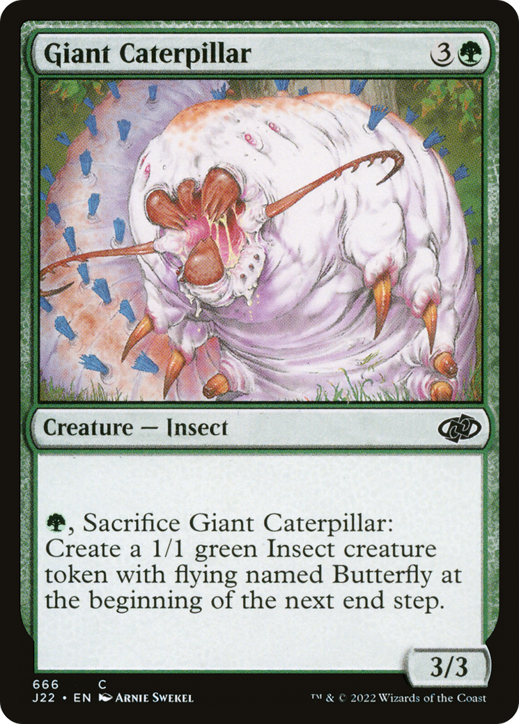 Giant Caterpillar [Jumpstart 2022] | The CG Realm
